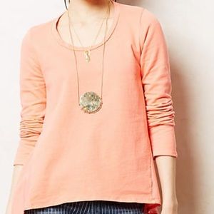 Sam and Lavi (from anthro) coral casual shirt M